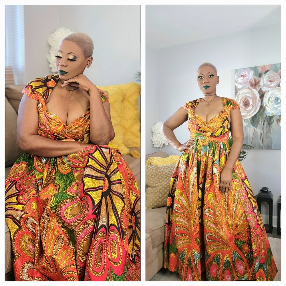 WRAP DRESS - Picture 5 of 6